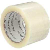 Tartan Box Sealing Tape, Hot Melt Adhesive, 1.6 mils, 72 mm (3") x 100 m (330') Seaboard Timber Mart