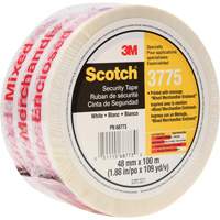Scotch&reg; 3775 Box Sealing Tape with Message, Hot Melt Adhesive, 2 mils, 48 mm (1-22/25") x 100 m (328') Seaboard Timber Mart