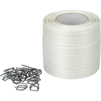 Woven Cord Strapping, Polyester, 1/2" W x 750' L Seaboard Timber Mart