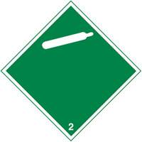 &eacute;tiquettes d'exp&eacute;dition TMD, Classe 2, Gaz, Papier Seaboard Timber Mart