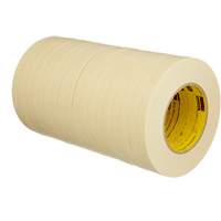 Scotch&reg; High Performance Masking Tape 231, 12 mm (1/2") x 55 m (180'), Beige Seaboard Timber Mart