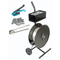 Syst&egrave;mes de cerclage pour feuillards en polyester de 1/2" Seaboard Timber Mart