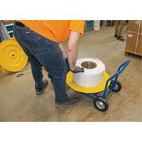 Strapping Dispenser, Polyester/Steel/Polypropylene Straps, 16"/8" Core Dia., 3"/8"/6" Roll Width Seaboard Timber Mart