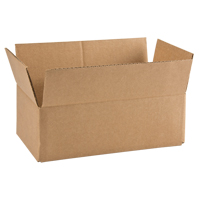 Corrugated Box, 12" L x 6" W x 4" H, Flute C Seaboard Timber Mart