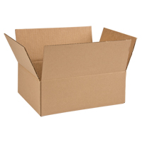 Corrugated Box, 12" L x 10" W x 4" H Seaboard Timber Mart