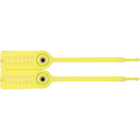 Gemini&reg; Tote Seals, 7-1/4", Plastic, Pull-Through Seaboard Timber Mart