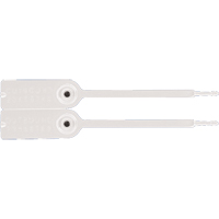 Gemini&reg; Tote Seals, 7-1/4", Plastic, Pull-Through Seaboard Timber Mart