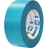 American&reg; Aqua Mask Medium Grade Masking Tape, 18 mm (3/4") x 55 m (180'), Blue Seaboard Timber Mart