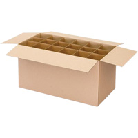 Aerosol Can Shipper Box, 12-1/4" L x 9-3/16" W x 10-5/16" H, Flute C Seaboard Timber Mart