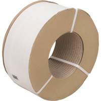 Strapping, Polypropylene, 1/2" W x 9900' L, White, Machine Grade Seaboard Timber Mart