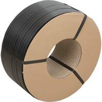 Strapping, Polypropylene, 5/8" W x 6000' L, Black, Manual Grade Seaboard Timber Mart