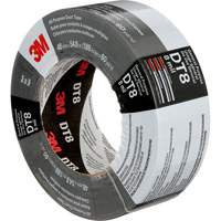 DT8 All-Purpose Duct Tape, 8 mils, Black, 48 mm (2") x 55 m (180') Seaboard Timber Mart