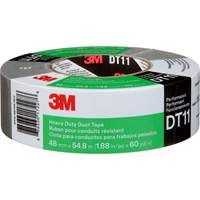 DT11 Heavy-Duty Duct Tape, 11 mils, Silver, 48 mm (2") x 55 m (180') Seaboard Timber Mart