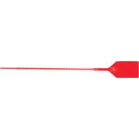 Standard-Duty Security Seal, 9", Plastic, Plastic Seal Seaboard Timber Mart