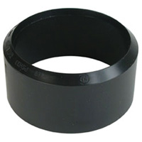 Pipe Adapter Bushing, 3", Plastic Seaboard Timber Mart