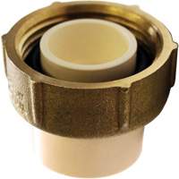 Water Meter Box Adapter, 3/4" x 1" Dia., CPVC Seaboard Timber Mart