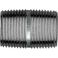 Close Pipe Nipple, Galvanized, 1", NPT x NPT Seaboard Timber Mart