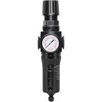 Manual Drain Filter/Regulator with Metal Bowl Modulair 300, 1/4" NPT, 250 PSI, 5.1 fl. oz. Capacity Seaboard Timber Mart