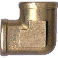 Forged 90° Elbow Pipe Fitting, FPT, Brass, 1/2" Seaboard Timber Mart