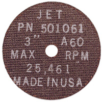 Meule &agrave; tronçonner POWERPLUS, 3" x 1/32", Arbre de 3/8", Type 1, 25 100 Tr/min Seaboard Timber Mart