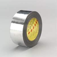 High-Temperature Aluminum Foil/Glass Cloth Tape, 12 mm (1/2") W x 33 m (108') L Seaboard Timber Mart