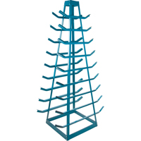 Supports pour tuyaux - Rangement horizontal, Horizontal, 9 Niveaux, 18" la x 40" p x 84" h, 1800 lb Cap. Seaboard Timber Mart