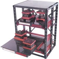 E-Z Glide Roll-Out Shelving - Additional Shelves, Steel, 48" W x 48" D Seaboard Timber Mart