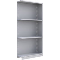 Interlok Shelving Unit, Steel, Boltless, 800 lbs. Capacity, 36" W x 76" H x 24" D Seaboard Timber Mart