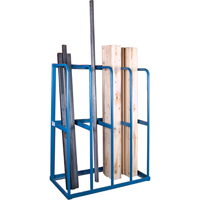 Supports pour tuyaux -Rangement vertical, Vertical, 48" la x 24" p x 60" h, 3000 lb Cap. Seaboard Timber Mart