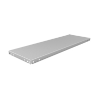 Slotted Angle Shelf, Galvanized Steel, 36" W x 12" D Seaboard Timber Mart
