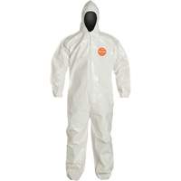 Tychem&reg; 4000 Coveralls, Large, White Seaboard Timber Mart
