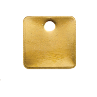 Blank Tags, Brass, 1.25" dia Seaboard Timber Mart
