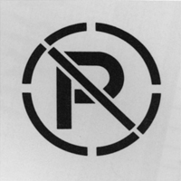 Safety Sign Stencils, English, 15.5" x 15.5" Seaboard Timber Mart