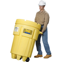 Barils de r&eacute;cup&eacute;ration sur roues Overpack, 95 gal. US, Mobile Seaboard Timber Mart