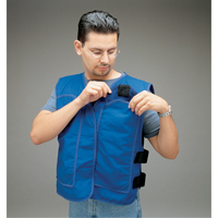 Cooling Vests with Insert Pockets, Large, Royal Blue Seaboard Timber Mart