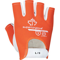 Gants Vibrastop demi-doigts antivibrations, Taille Moyen, Paume Ch&egrave;vre Seaboard Timber Mart