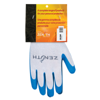 Gants enduits tricot&eacute; sans couture en caoutchouc naturel, 9, R&ecirc;vetement Latex de caoutchouc, Calibre 10, Enveloppe en Polyester/Coton Seaboard Timber Mart