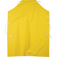 Tabliers ignifuges, Polyester/PVC, 48" lo x 36" la, Jaune Seaboard Timber Mart