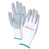 Gants l&eacute;gers enduits et respirants, 8/Moyen, R&ecirc;vetement Mousse de nitrile, Calibre 13, Enveloppe en Polyester Seaboard Timber Mart