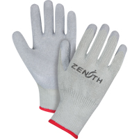 Gants enduits &agrave; doublure confortable en caoutchouc naturel, 11/2T-Grand, R&ecirc;vetement Latex de caoutchouc, Calibre 10, Enveloppe en Polyester/Coton Seaboard Timber Mart