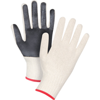 Gants en tricot &agrave; paume enduite, Poly/coton, Un c&ocirc;t&eacute;, Calibre 7, Petit Seaboard Timber Mart