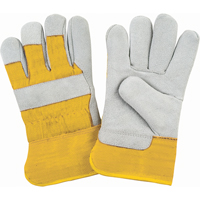 Premium Winter-Lined Fitters Gloves, X-Large, Split Cowhide Palm, Foam Fleece Inner Lining Seaboard Timber Mart