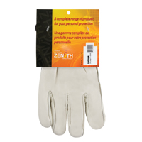 Gants de conducteur doubl&eacute;s pour l'hiver d'usage standard, 2T-Grand, Paume en Cuir fleur de vache, Molleton Seaboard Timber Mart
