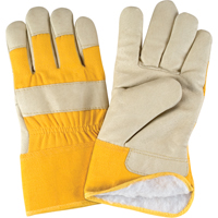 Gants d'ajusteur doubl&eacute;s pour l'hiver, Grand, Paume en Cuir fleur de porc, Doublure en Boa Seaboard Timber Mart