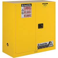 Sure-Grip&reg; Ex Flammable Storage Cabinets, 30 gal., 2 Door, 43" W x 44" H x 18" D Seaboard Timber Mart