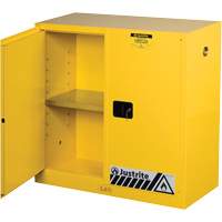 Sure-Grip&reg; Ex Flammable Storage Cabinets, 30 gal., 2 Door, 43" W x 44" H x 18" D Seaboard Timber Mart