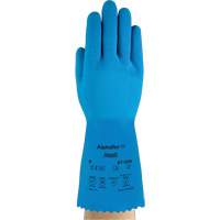 Gants AlphaTec 87-029, Taille Petit/7, 12" lo, Latex de caoutchouc, Doublure en Nylon, 50 mils Seaboard Timber Mart