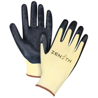 Gants r&eacute;sistants &agrave; la coupe avec prise sup&eacute;rieure, Taille Grand/9, Calibre 13, Rev&ecirc;tement Mousse de nitrile, Enveloppe en Aramide, ANSI/ISEA 105 niveau 3/EN 388 niveau 5 Seaboard Timber Mart