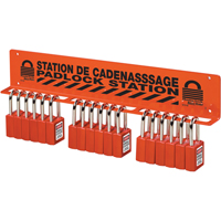 Unfilled Padlock Rack Station Seaboard Timber Mart