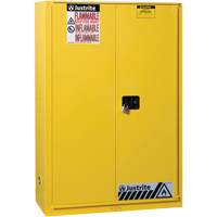 Sure-Grip&reg; Ex Flammable Storage Cabinets, 45 gal., 1 Door, 43" W x 65" H x 18" D Seaboard Timber Mart